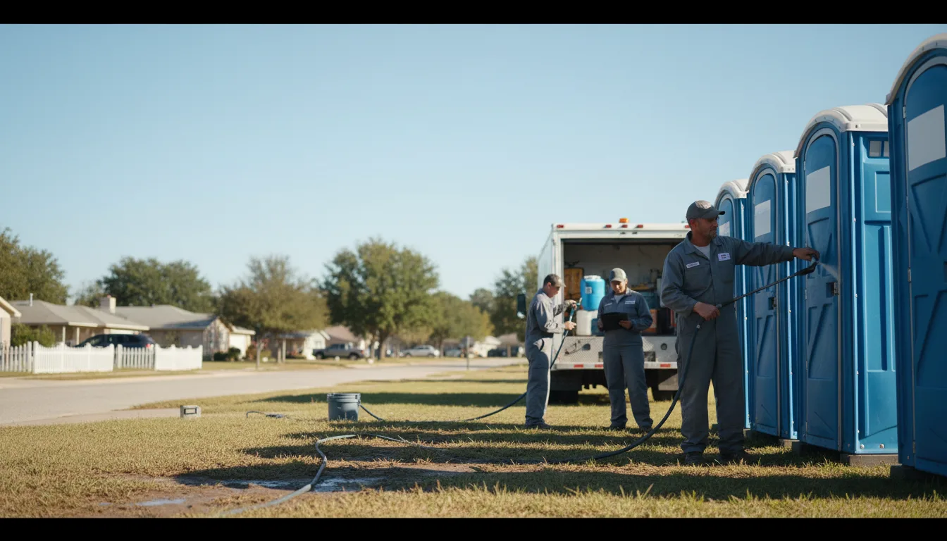 Long-Term Portable Toilet Rental in Dublin, OH near me